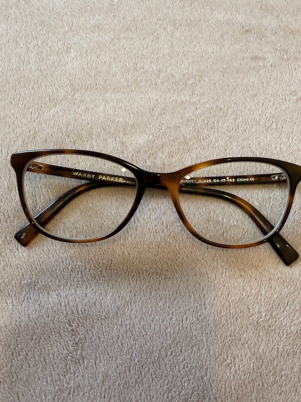 Warby Parker Women's Tortoiseshell Eyeglass (wide fit)